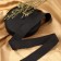 Knitted elastic, 40 mm, 25 ± 2 m, black color