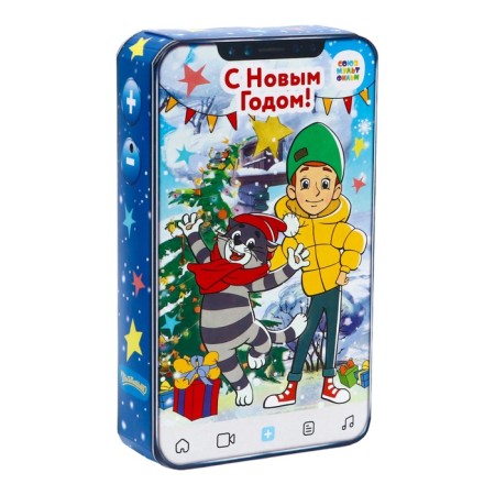 "Phone" Prostokvashino 400 g New Year's gift set No. 369