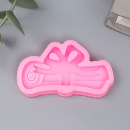 Mold Silicon "Scroll" 3.5x6.5 cm