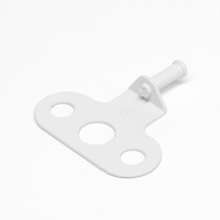 Tundra window opening limiter, 4 positional, PVC, comb, white-3