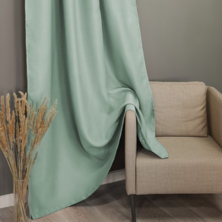Curtain curtain Witerra matte 135x260cm, pistachio, Blackout, PE100%