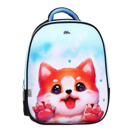 Backpack Calligrata "Dog", 39x30x14 cm, for girls-2