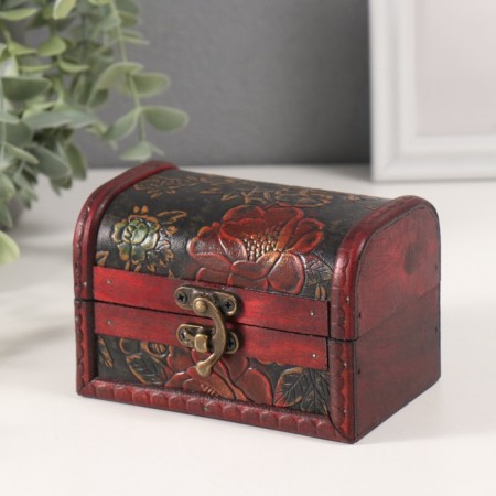 Casket wood chest "Rosehip" 8x11.6x8 cm-2