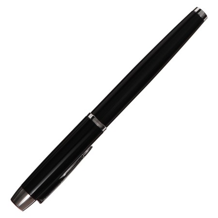 Delivery of a low -off A5, 80 sheets, line, leatherette cover, with a handle, in a gift box, black-5