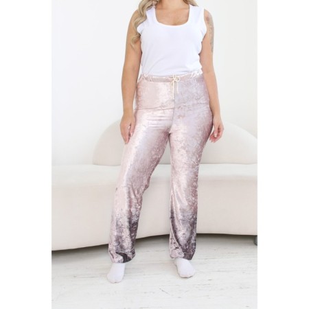 Female suit, size 52, pink color-10