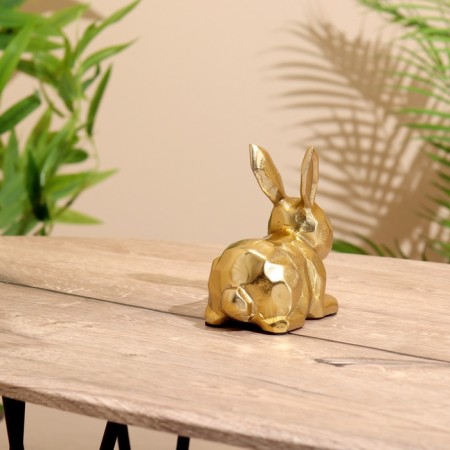 Souvenir "Hare" aluminum 14x7x13 cm-3