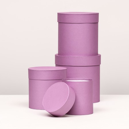 Set of hats 4 in 1 "Lilac", 20 × 20 –13 × 13 cm-1