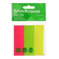 Bookmarks with adhesive edge paper 25x75 mm, Erichkrause 