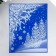 A set of decorative stickers "Winter Forest" 30x38 cm, set 2pcs