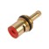 Kran-Buks Zein, 1/2 ", rod 8*24 slots, rotation angle 180 degrees, brass, ceramics