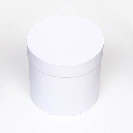 Hat box white, 13 x 13 cm-2