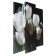 Modular picture "White Tulips" (2-25x52; 1-30x60) 60x80 cm