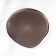 Trend, glass dish, d = 28 cm, brown color