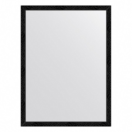 EvoForm mirror in the baguette frame, 32 mm, 59x79 cm, color black dunes
