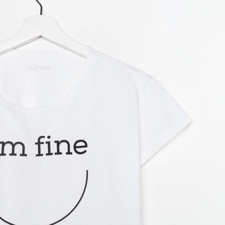 Pajama female kaftan "I’m fine" p. 48-50-7
