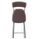Folding stool "Nika 2" SSN2/3, brown