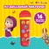 Musical microphone "Masha and the Bear", sound, red color
