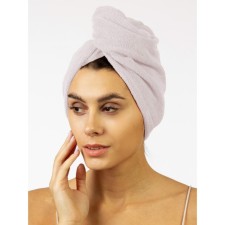Terry towel for drying hair Sofi de Marko Beatrice, 380 gr, size 26x58cm, tea rose color