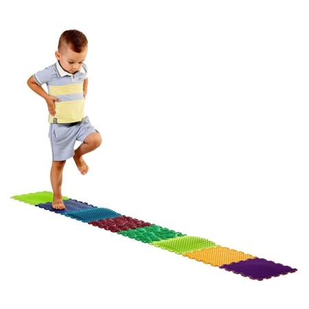 Modular massage rug "Forest", 8 modules, 4 species, color mix-10