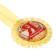 Medal outlet for the first grader "I-first grader", D = 8 cm.