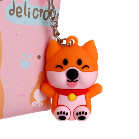 School Penal on a zipper, with a suspension, "dog", mix-2