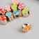 Busina for creativity plastic "gesture PEASE" MIX 0.8x1x1.3 cm