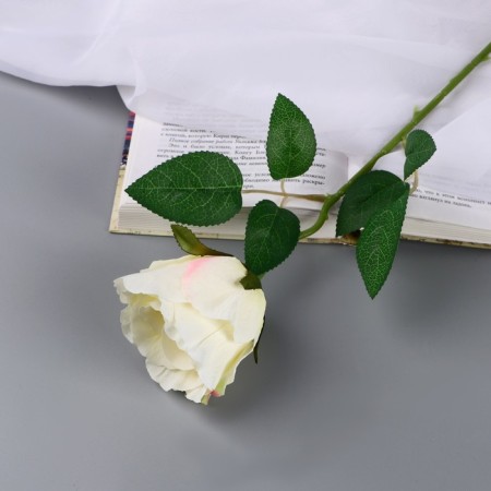Artificial flowers "Tea extract" D-7 cm 44 cm, white