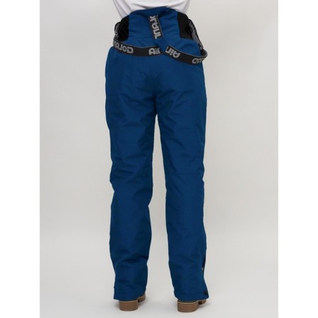 Ski-loving pants, size 42, dark blue color-7
