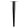 Furniture support Cappio OP08, h = 300 mm, thick thickness 1.8, matte black color