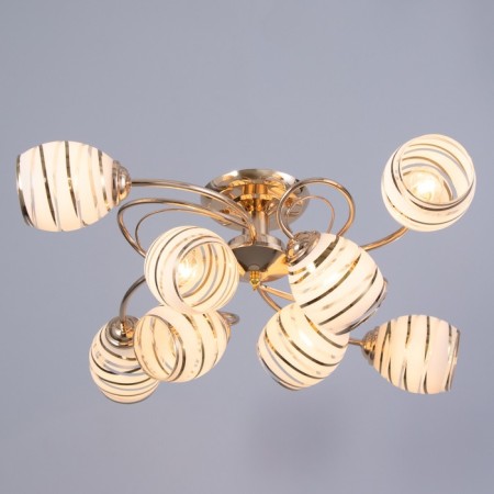 Cauline "Venda" 8x40W E27 Gold Model: 2800089-1