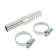 Kit for repairing the MGF hose, diameter 18-20 mm, Christmas tree, adapter type "C", 2 clamps