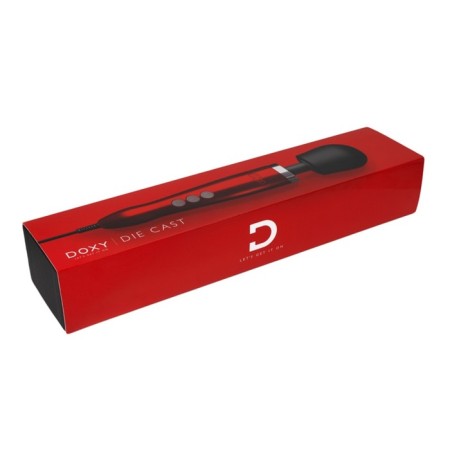 Vibration massager Doxy Die Cast, 37 cm, red-1