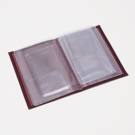 Cover for autocodes, dark red color-2