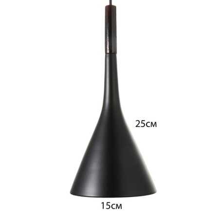 Bra "Trinik" E27 40W black 10x10x35-135cm-4