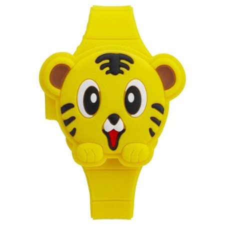 Watch of washing electronic, children's, "tiger", strap L-22.5 cm