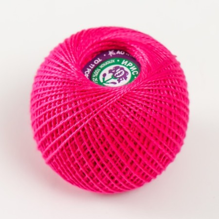 Knitting threads "Iris" 150m/25g 100% Mercerized cotton color 1112-1