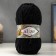 Yarn "Softy Plus" 100% micropoliester 120m/100g (60 black)