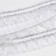 Braid, guipure on the atlas with foil, 5 cm, in a roll 25 m