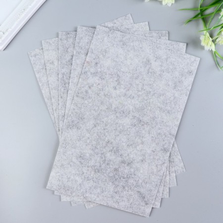 Hard felt 1 mm 20x30 cm marble-1