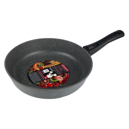 Deep pan -Panair Sogretta, removable handle, with a lid, cast aluminum, d = 28 cm-8