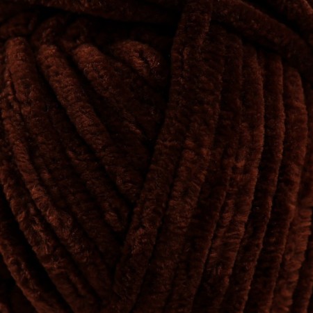 Yarn "Dolce" 100% micropoliester 120m/100g (775 chocolate)-2