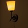 Sconces "Online" (Tsil.) 1x15W E27 Model: BR 02076 Black 10.5x15x27cm