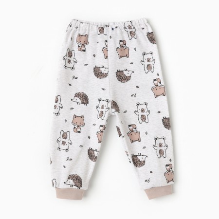 Sliders, beige color/hedgehogs, height 74 cm