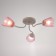 Chandelier 1341002/3PK E27 15W white-pink Bayerlux