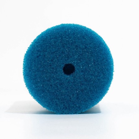 Round sponge No. 5, coarse, 10 x 10 x 16 cm, blue-2