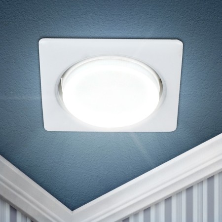 Lamp built -in era KL71, IP20, 15W, 107x107 mm, white color-1