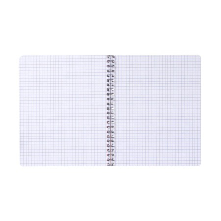 A notebook of 60 sheets in a cage on an anime crest, cover coated cardboard, UV varnish, OFSET block, mix-1
