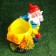 Figure Kashpo "Dwarf with pumpkin" 17x24x28cm