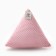 Pillow Ethel "Triangle", width 40 cm, pink color