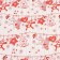 Glossy packaging paper "Christmas garland", 70 x 100 cm, 1 sheet